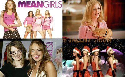 Mean Girls Movie Poster / Amy Poehler / Tina Fey, Lindsay Lohan / The cast of Mean Girls.
