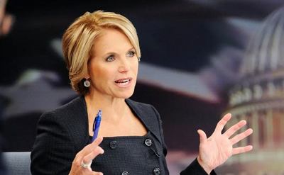 Katie Couric attends an event.