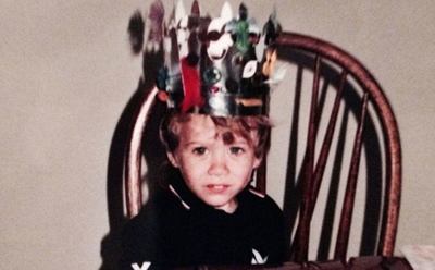 A portrait of Trent Olsen as a young boy.