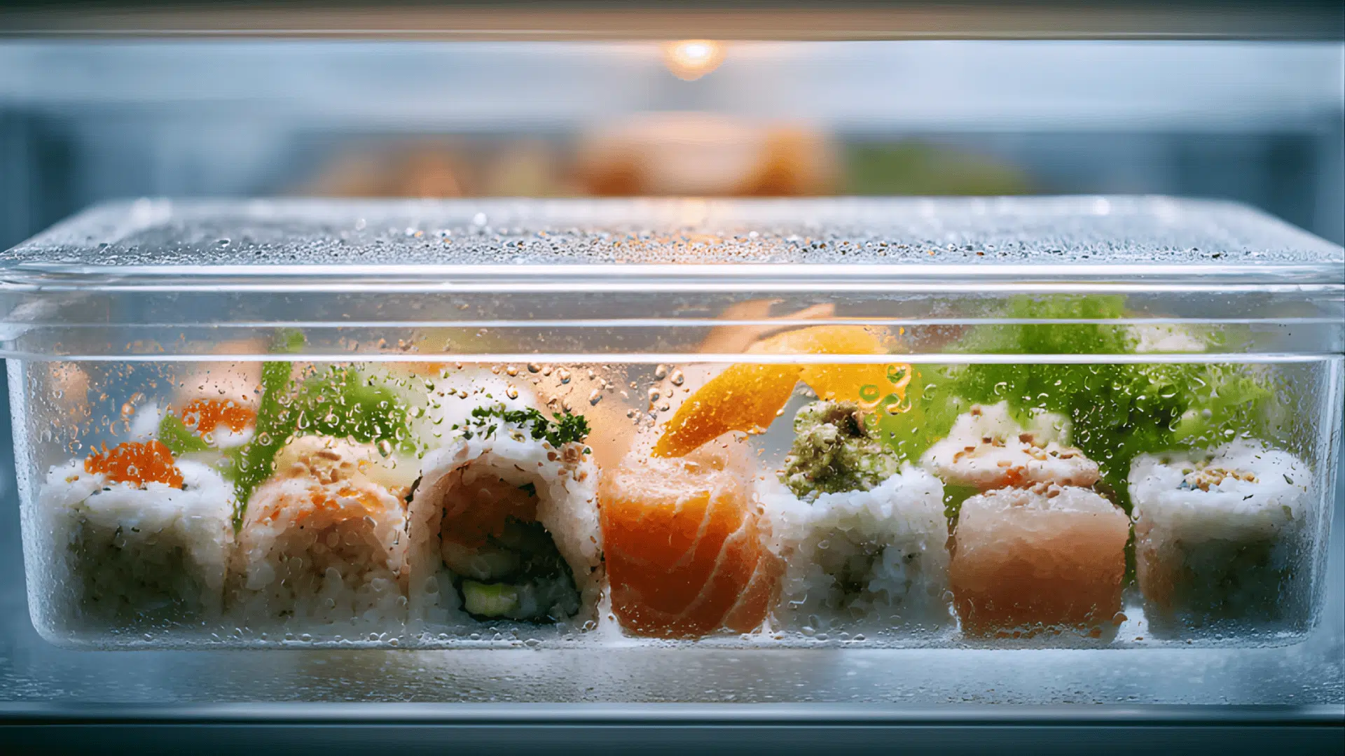 how long does sushi last in the fridge