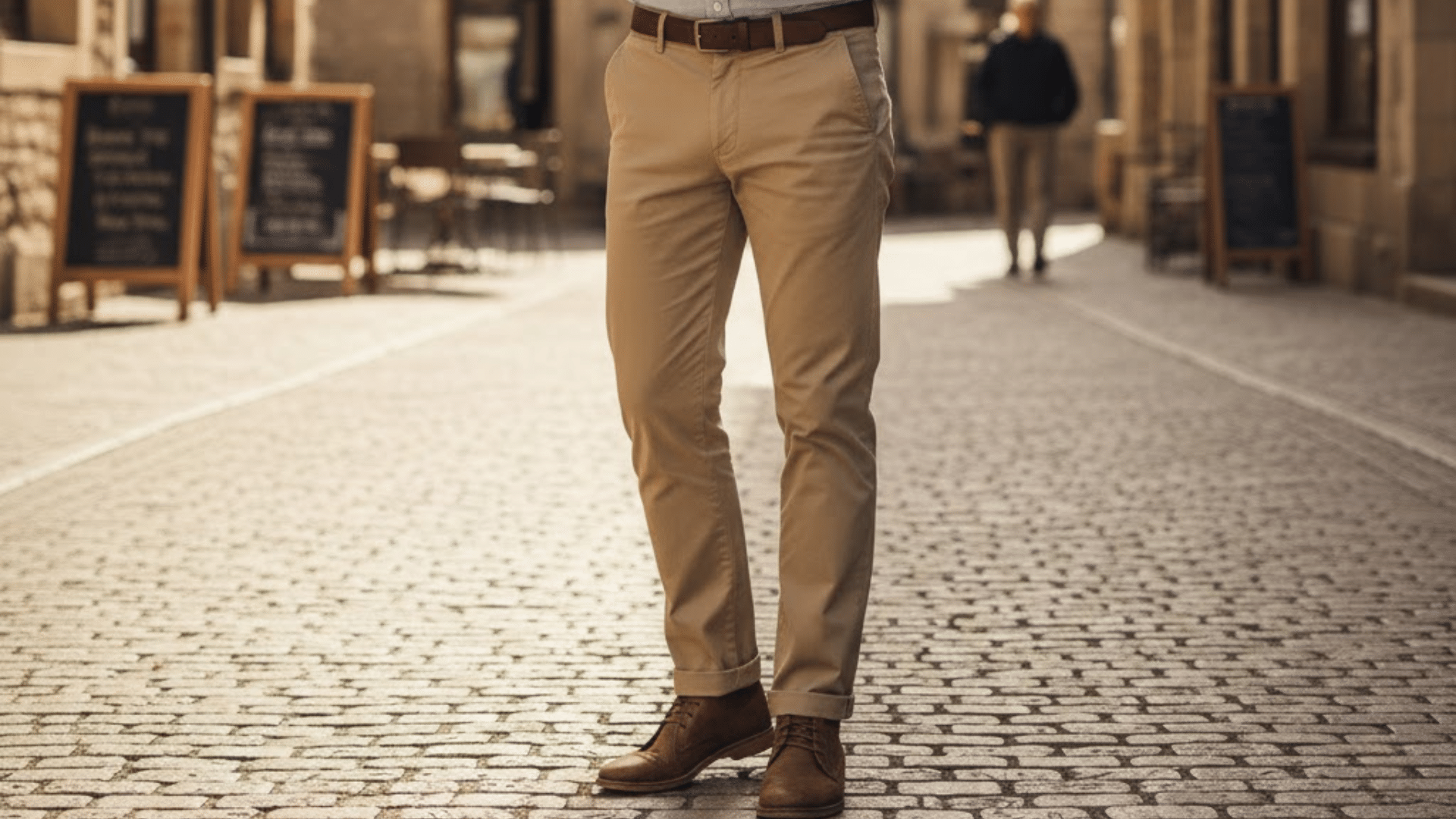 khaki pants