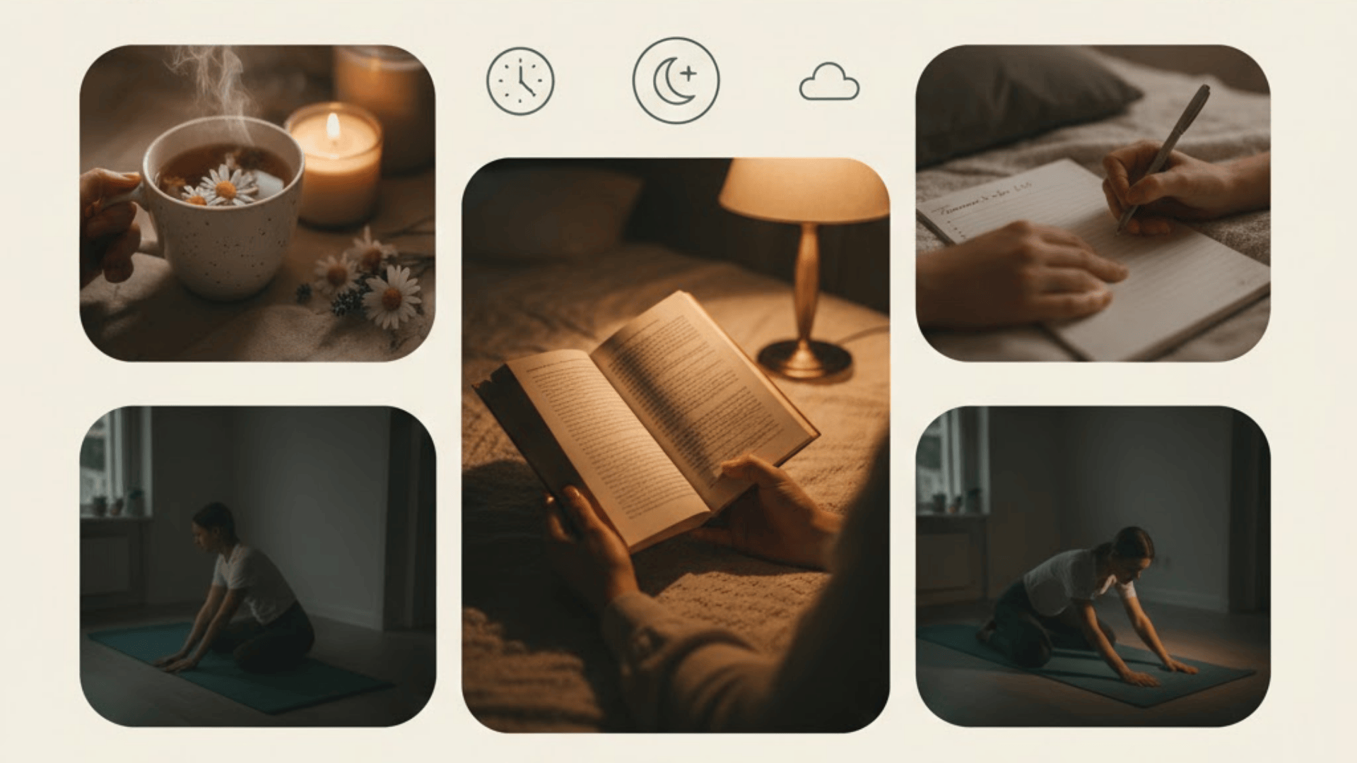 relaxation activities before bed