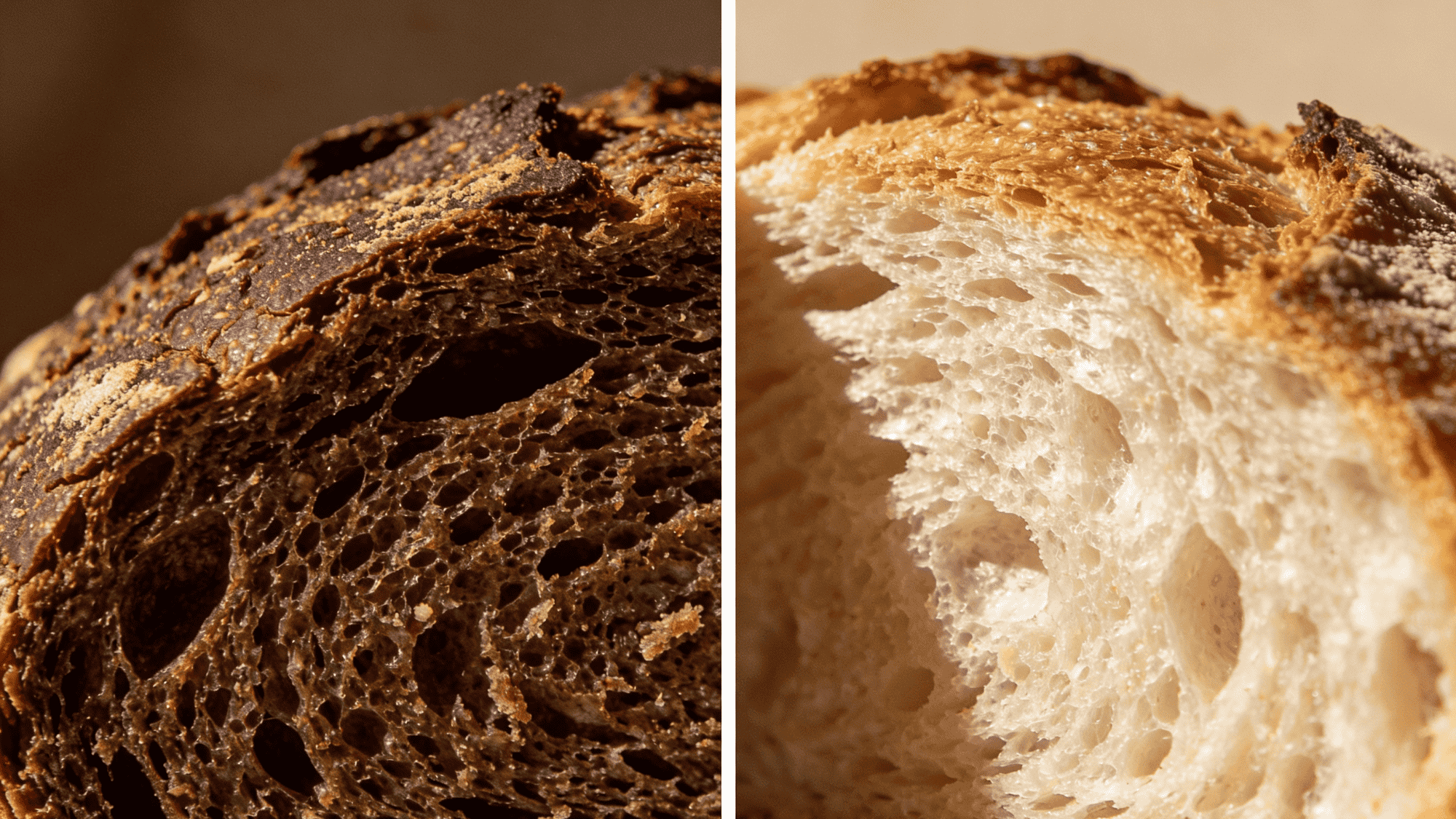rye bread vs white bread