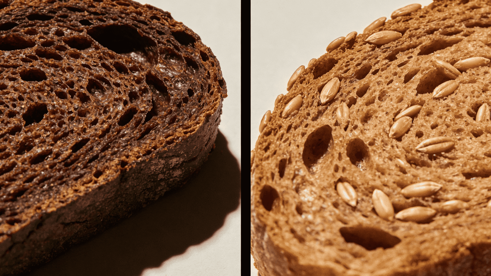 rye bread vs whole wheat bread