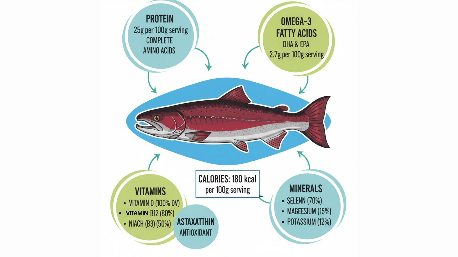 sockeye salmon nutrition overview