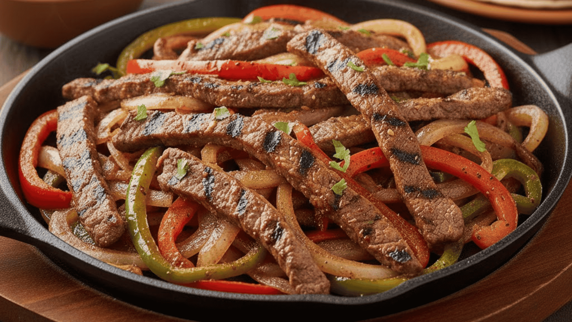 steak fajitas
