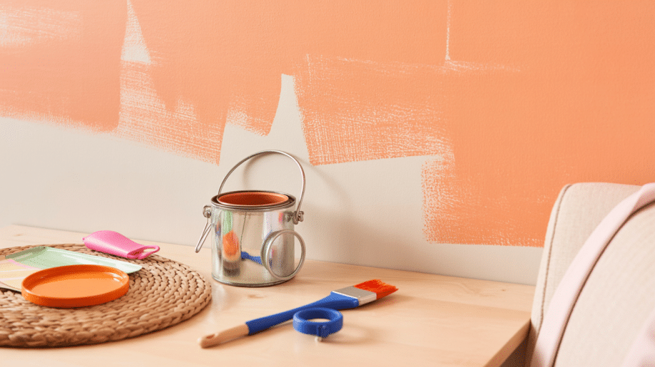 what are the key features of satin paint on walls