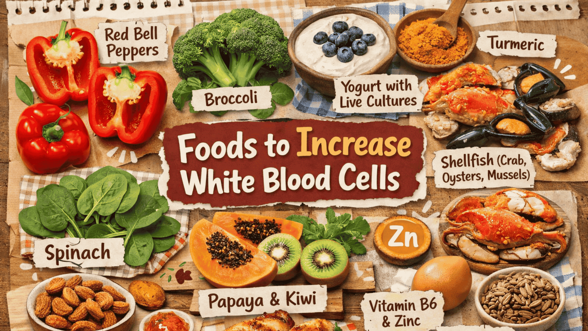 what foods increase white blood cells