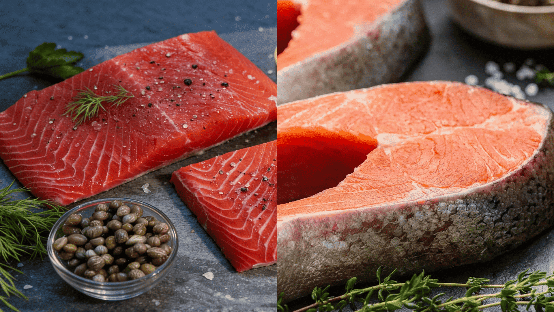 wild sockeye salmon vs farmed fish
