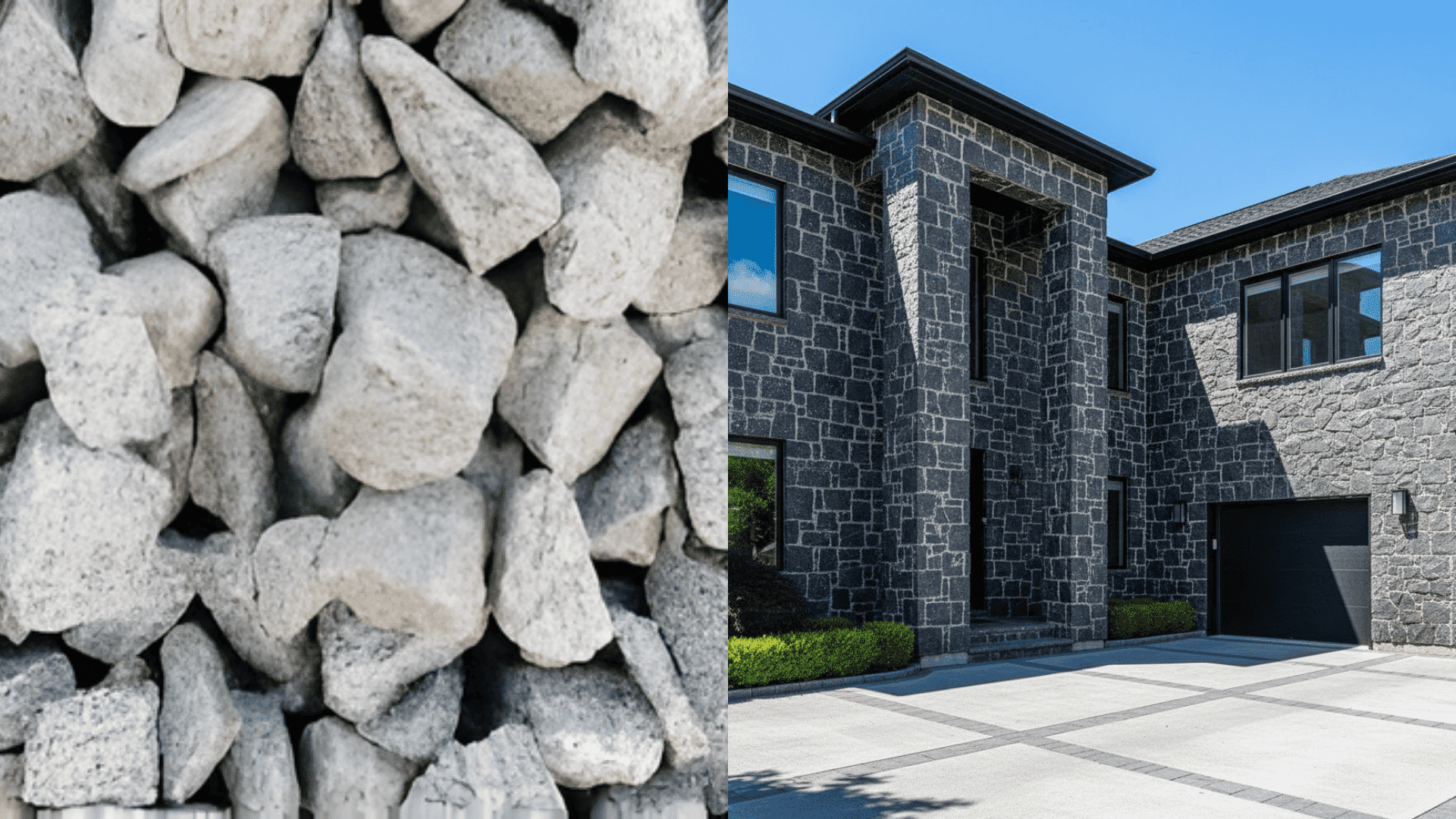 exterior house stone