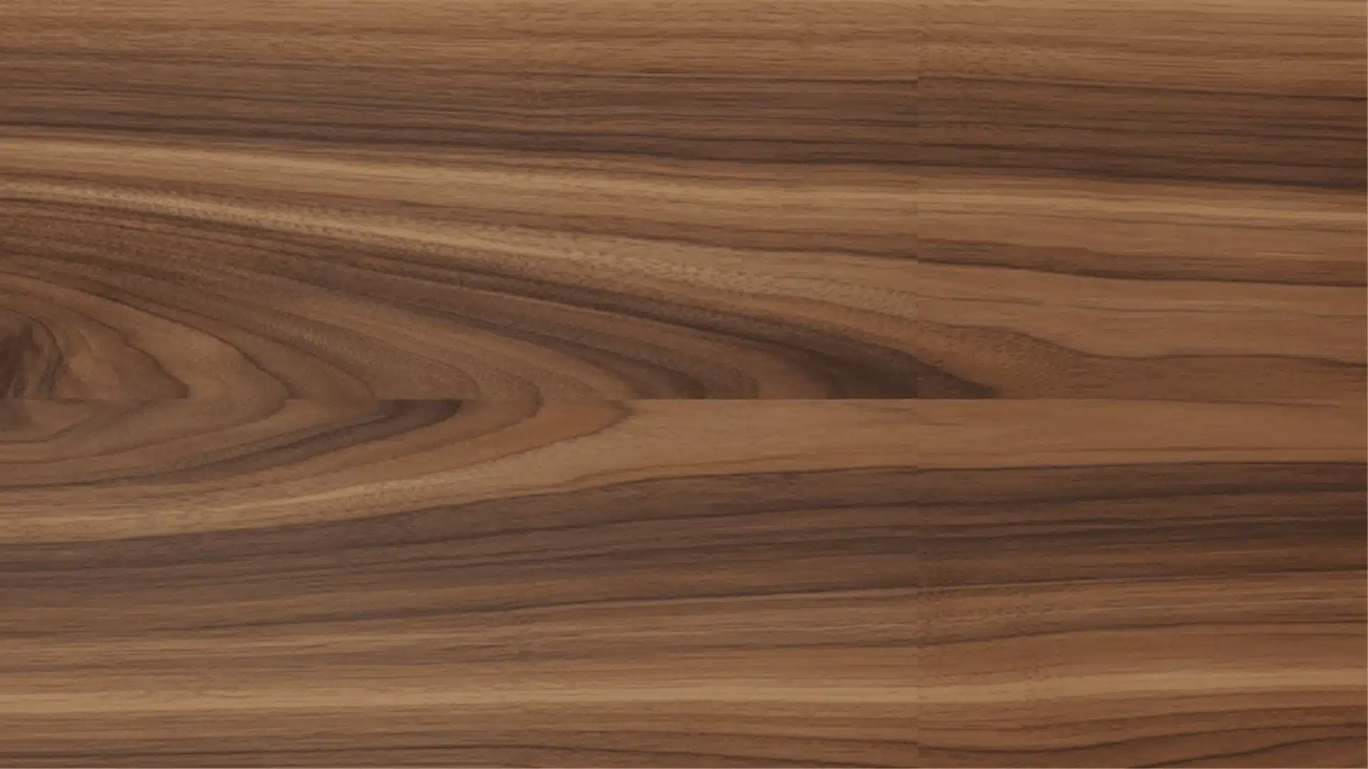 Rich and dense brown walnut hardwood grain texture with pronounced horizontal striping and darker swirling knots