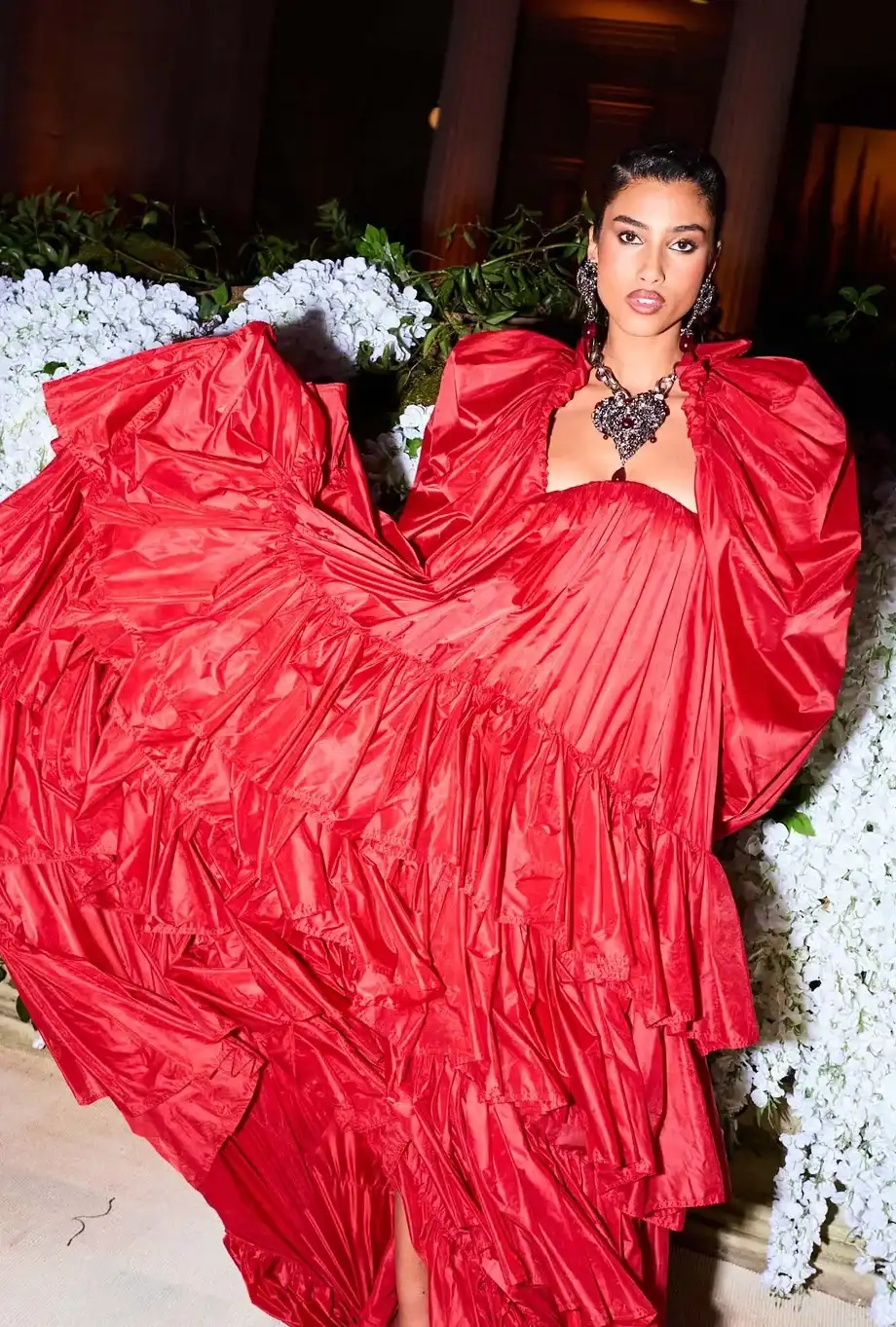 Imaan Hammam in Met Gala 2026